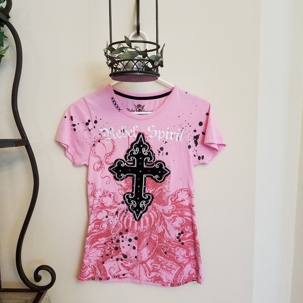 Rebel Spirit Womens Tshirt